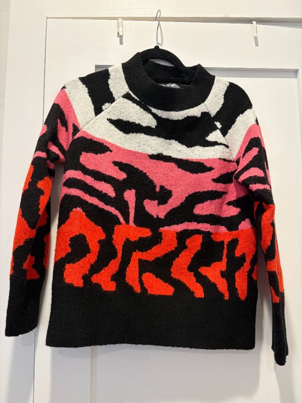 Zebra Oversized Sweater